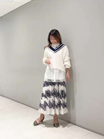 ORIGINATED IN GRACE CONTINENTAL yukimi yonee コーディネート画像