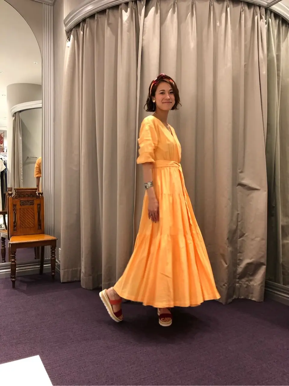 ORIGINATED IN GRACE CONTINENTAL 亀田 未希 コーディネート画像