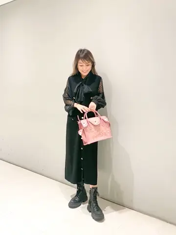 ORIGINATED IN GRACE CONTINENTAL yukimi yonee コーディネート画像