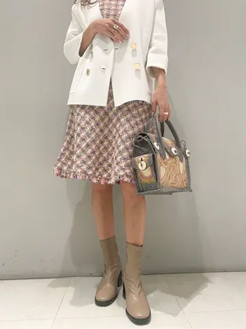 ORIGINATED IN GRACE CONTINENTAL yukimi yonee コーディネート画像