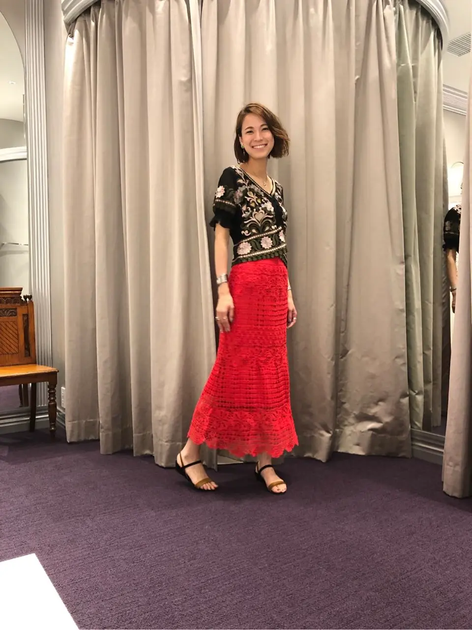 ORIGINATED IN GRACE CONTINENTAL 亀田 未希 コーディネート画像