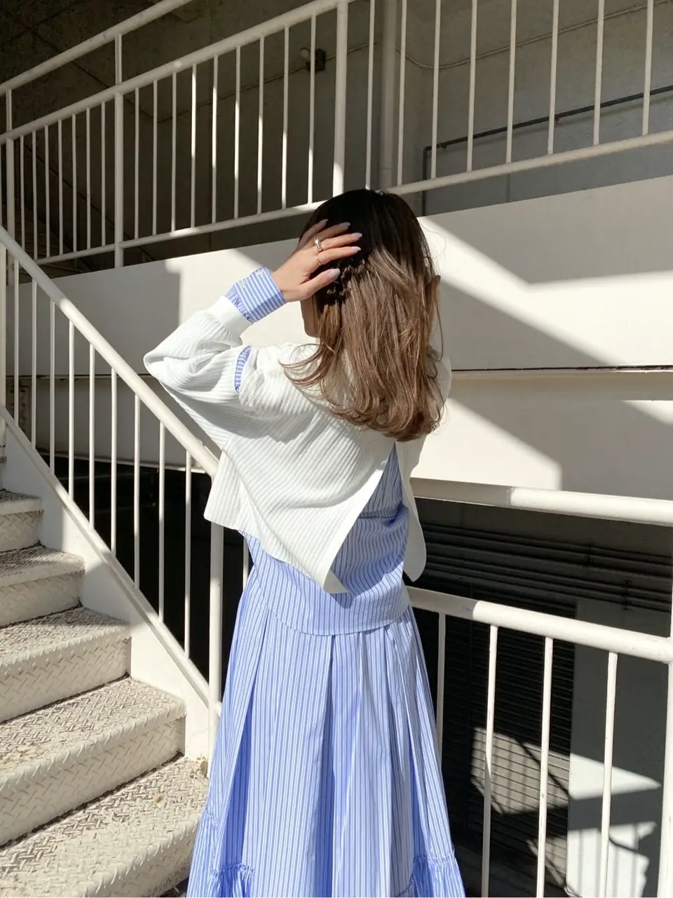 ORIGINATED IN GRACE CONTINENTAL yukimi yonee コーディネート画像