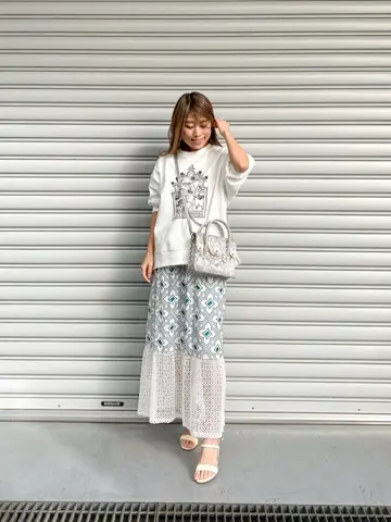 ORIGINATED IN GRACE CONTINENTAL yukimi yonee コーディネート画像