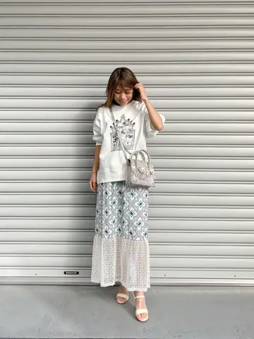 ORIGINATED IN GRACE CONTINENTAL yukimi yonee コーディネート画像