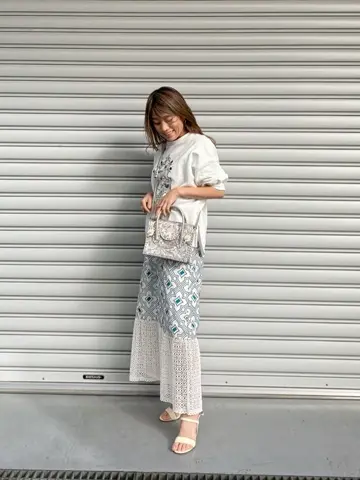 ORIGINATED IN GRACE CONTINENTAL yukimi yonee コーディネート画像