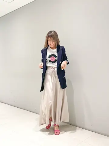 ORIGINATED IN GRACE CONTINENTAL yukimi yonee コーディネート画像