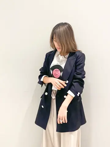 ORIGINATED IN GRACE CONTINENTAL yukimi yonee コーディネート画像