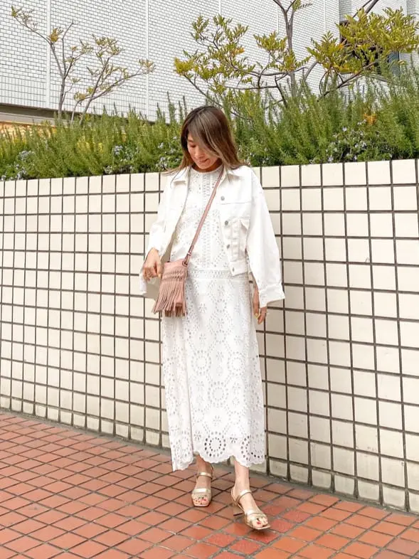 ORIGINATED IN GRACE CONTINENTAL yukimi yonee コーディネート画像