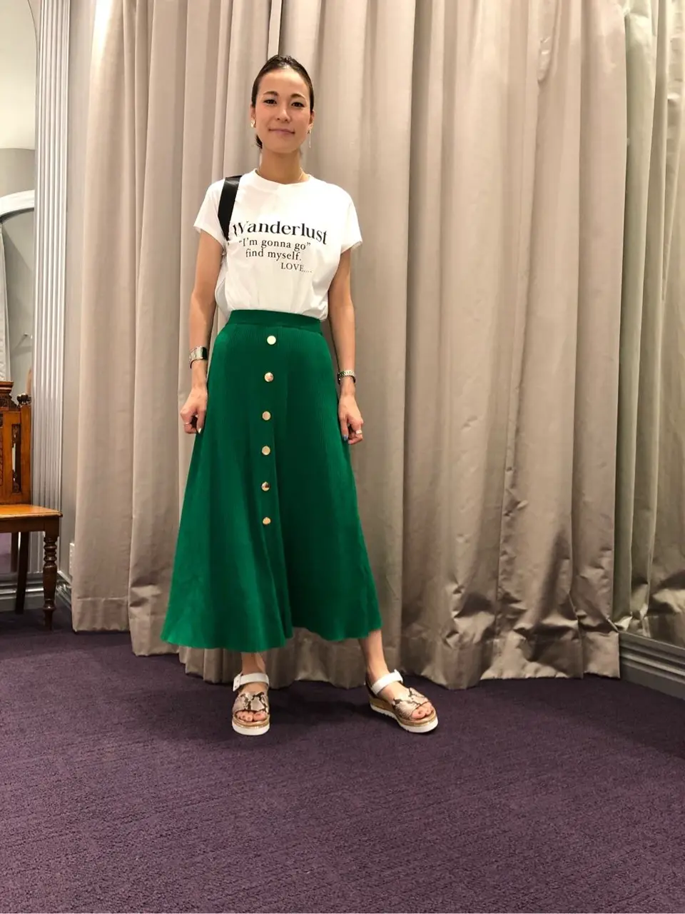 ORIGINATED IN GRACE CONTINENTAL 亀田 未希 コーディネート画像