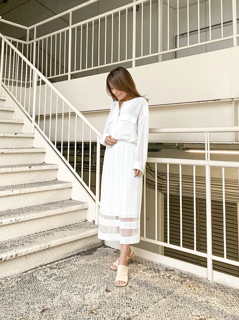 ORIGINATED IN GRACE CONTINENTAL yukimi yonee コーディネート画像