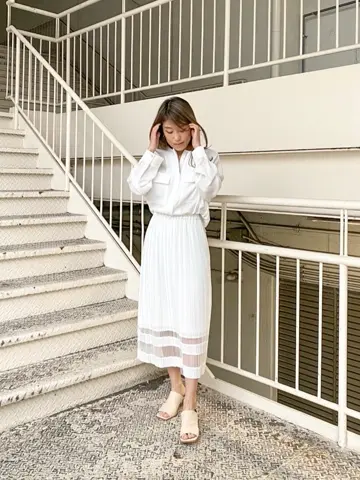 ORIGINATED IN GRACE CONTINENTAL yukimi yonee コーディネート画像