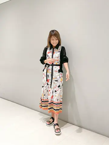 ORIGINATED IN GRACE CONTINENTAL yukimi yonee コーディネート画像