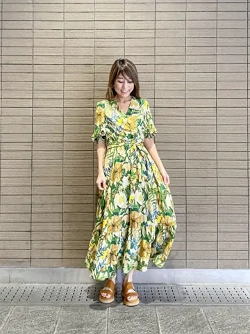 ORIGINATED IN GRACE CONTINENTAL yukimi yonee コーディネート画像