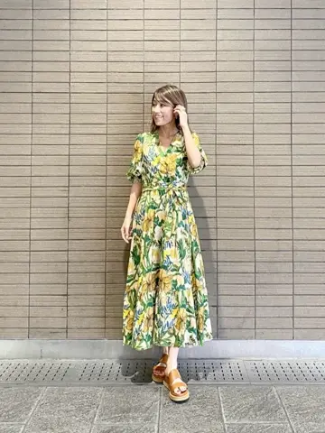 ORIGINATED IN GRACE CONTINENTAL yukimi yonee コーディネート画像