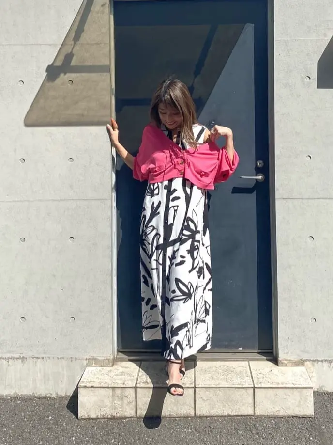 ORIGINATED IN GRACE CONTINENTAL yukimi yonee コーディネート画像