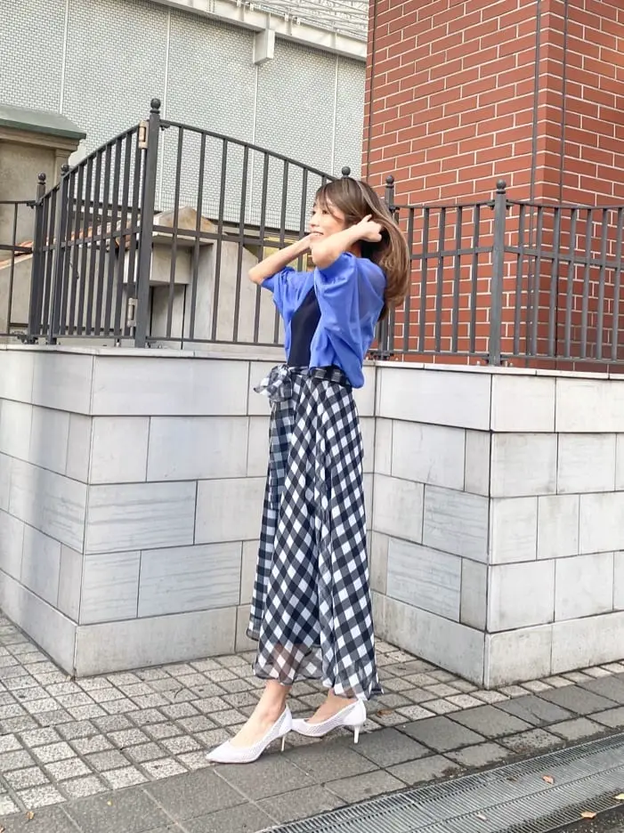 ORIGINATED IN GRACE CONTINENTAL yukimi yonee コーディネート画像