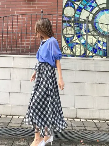 ORIGINATED IN GRACE CONTINENTAL yukimi yonee コーディネート画像