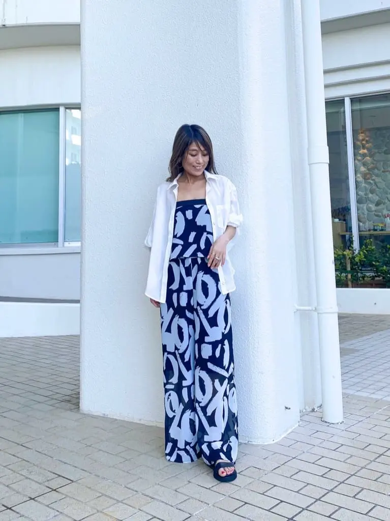 ORIGINATED IN GRACE CONTINENTAL yukimi yonee コーディネート画像