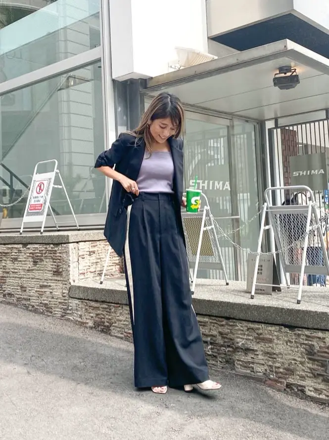 ORIGINATED IN GRACE CONTINENTAL yukimi yonee コーディネート画像