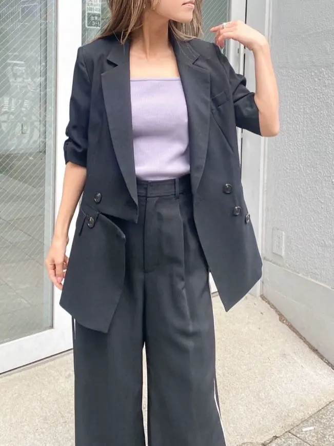 ORIGINATED IN GRACE CONTINENTAL yukimi yonee コーディネート画像