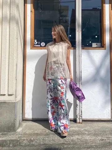 ORIGINATED IN GRACE CONTINENTAL yukimi yonee コーディネート画像