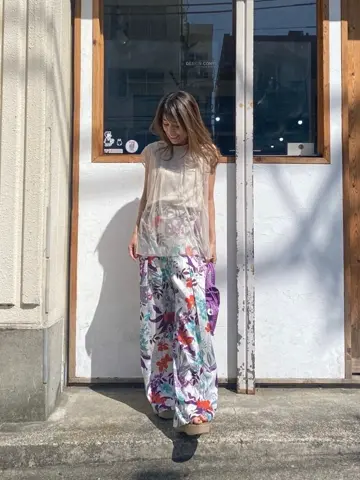 ORIGINATED IN GRACE CONTINENTAL yukimi yonee コーディネート画像