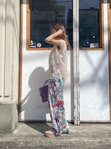 ORIGINATED IN GRACE CONTINENTAL yukimi yonee コーディネート画像