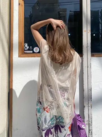 ORIGINATED IN GRACE CONTINENTAL yukimi yonee コーディネート画像