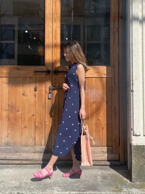 ORIGINATED IN GRACE CONTINENTAL yukimi yonee コーディネート画像