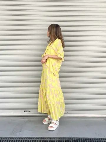 ORIGINATED IN GRACE CONTINENTAL yukimi yonee コーディネート画像