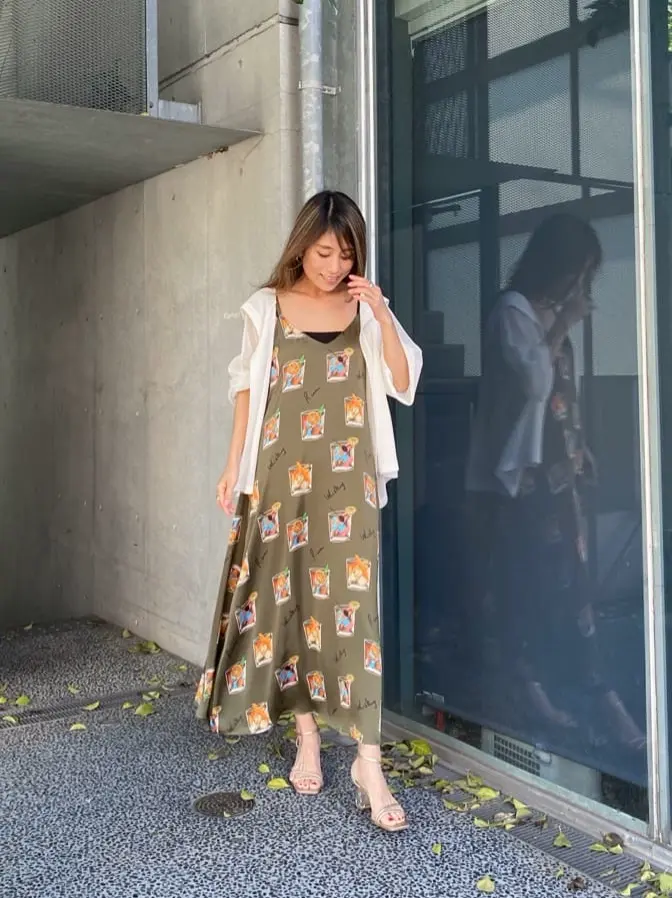 ORIGINATED IN GRACE CONTINENTAL yukimi yonee コーディネート画像