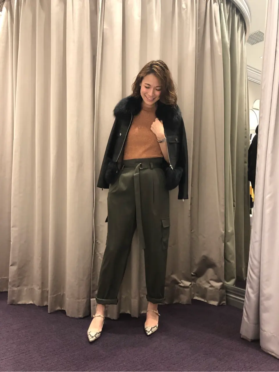 ORIGINATED IN GRACE CONTINENTAL 亀田 未希 コーディネート画像