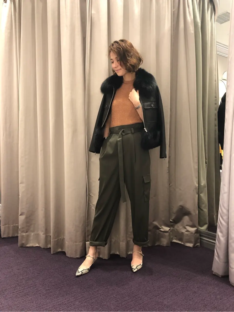 ORIGINATED IN GRACE CONTINENTAL 亀田 未希 コーディネート画像