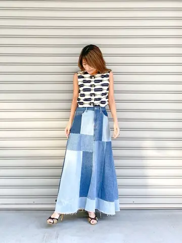 ORIGINATED IN GRACE CONTINENTAL yukimi yonee コーディネート画像