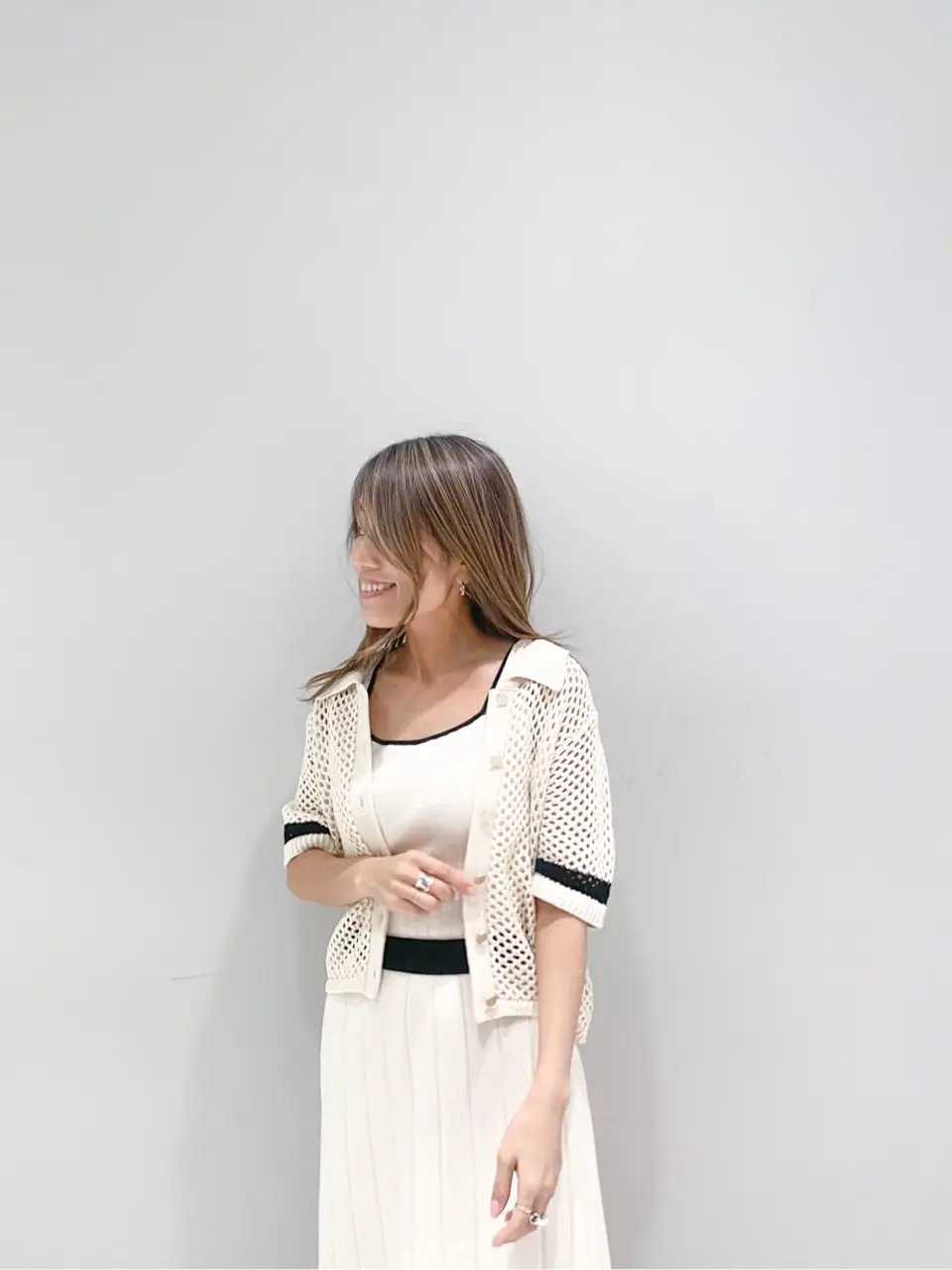 ORIGINATED IN GRACE CONTINENTAL yukimi yonee コーディネート画像