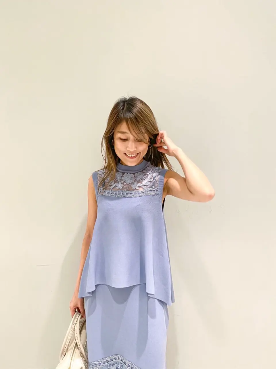 ORIGINATED IN GRACE CONTINENTAL yukimi yonee コーディネート画像