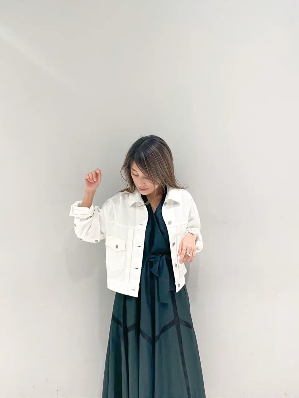 ORIGINATED IN GRACE CONTINENTAL yukimi yonee コーディネート画像