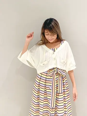 ORIGINATED IN GRACE CONTINENTAL yukimi yonee コーディネート画像