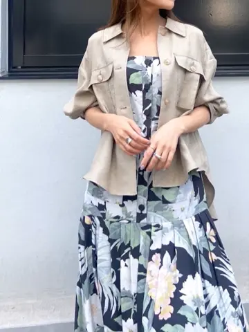 ORIGINATED IN GRACE CONTINENTAL yukimi yonee コーディネート画像