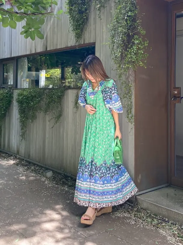 ORIGINATED IN GRACE CONTINENTAL yukimi yonee コーディネート画像