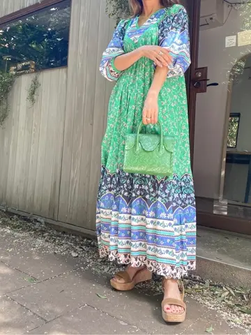 ORIGINATED IN GRACE CONTINENTAL yukimi yonee コーディネート画像