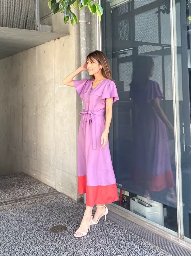 ORIGINATED IN GRACE CONTINENTAL yukimi yonee コーディネート画像