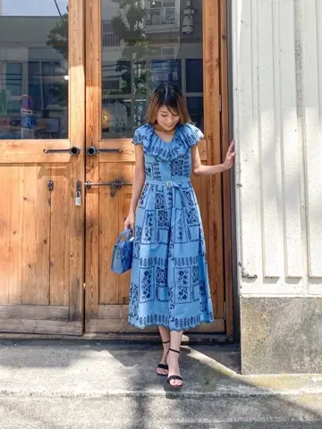 ORIGINATED IN GRACE CONTINENTAL yukimi yonee コーディネート画像