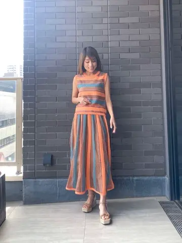 ORIGINATED IN GRACE CONTINENTAL yukimi yonee コーディネート画像