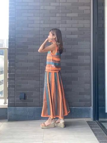 ORIGINATED IN GRACE CONTINENTAL yukimi yonee コーディネート画像