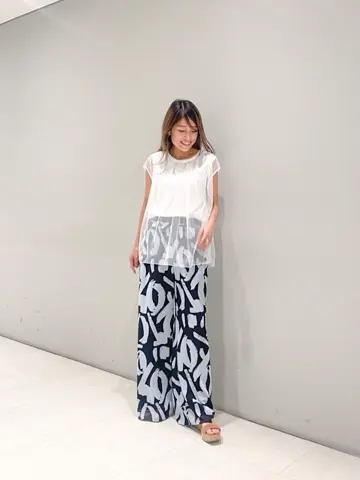 ORIGINATED IN GRACE CONTINENTAL yukimi yonee コーディネート画像