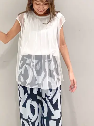 ORIGINATED IN GRACE CONTINENTAL yukimi yonee コーディネート画像