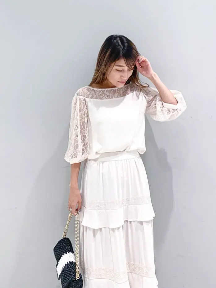 ORIGINATED IN GRACE CONTINENTAL yukimi yonee コーディネート画像