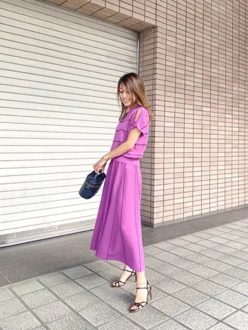 ORIGINATED IN GRACE CONTINENTAL yukimi yonee コーディネート画像