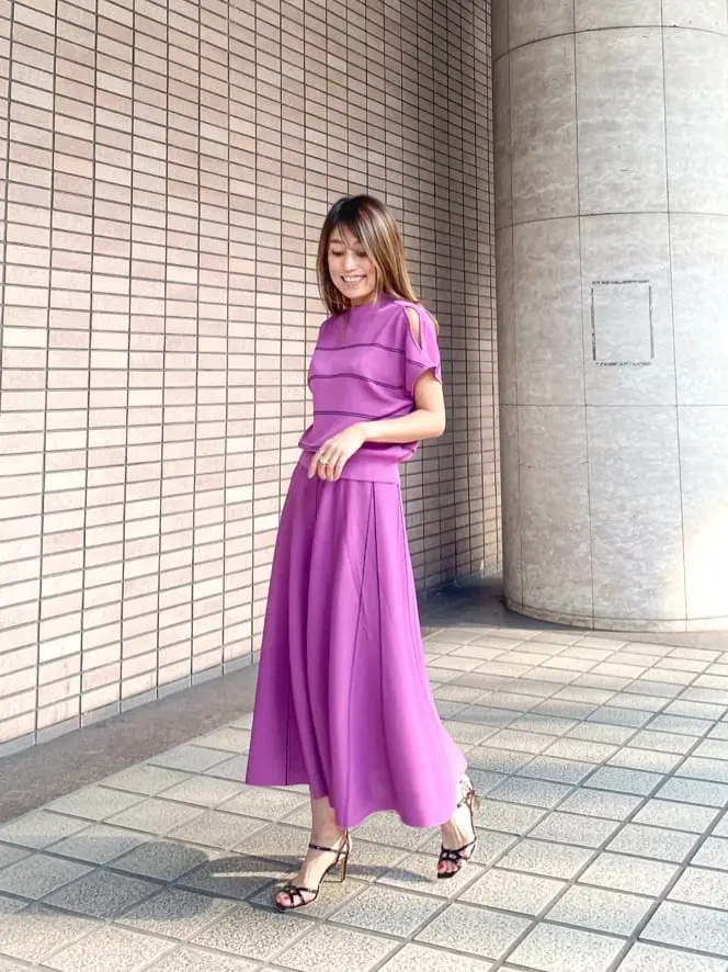 ORIGINATED IN GRACE CONTINENTAL yukimi yonee コーディネート画像